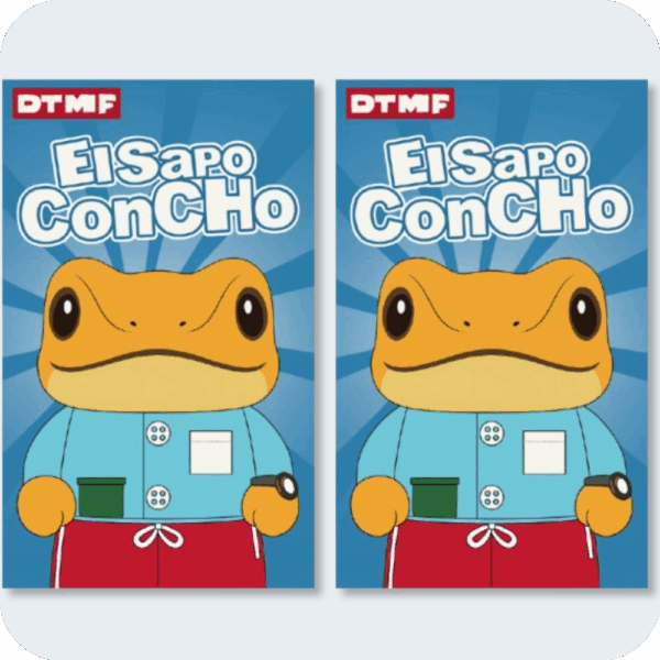 Concho El Sapo Plush 2PCS